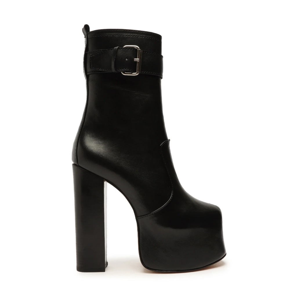 SCHUTZ Aberdeen Leather Platform Booties